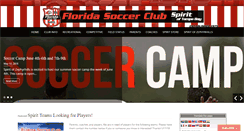 Desktop Screenshot of floridasoccerclub.org